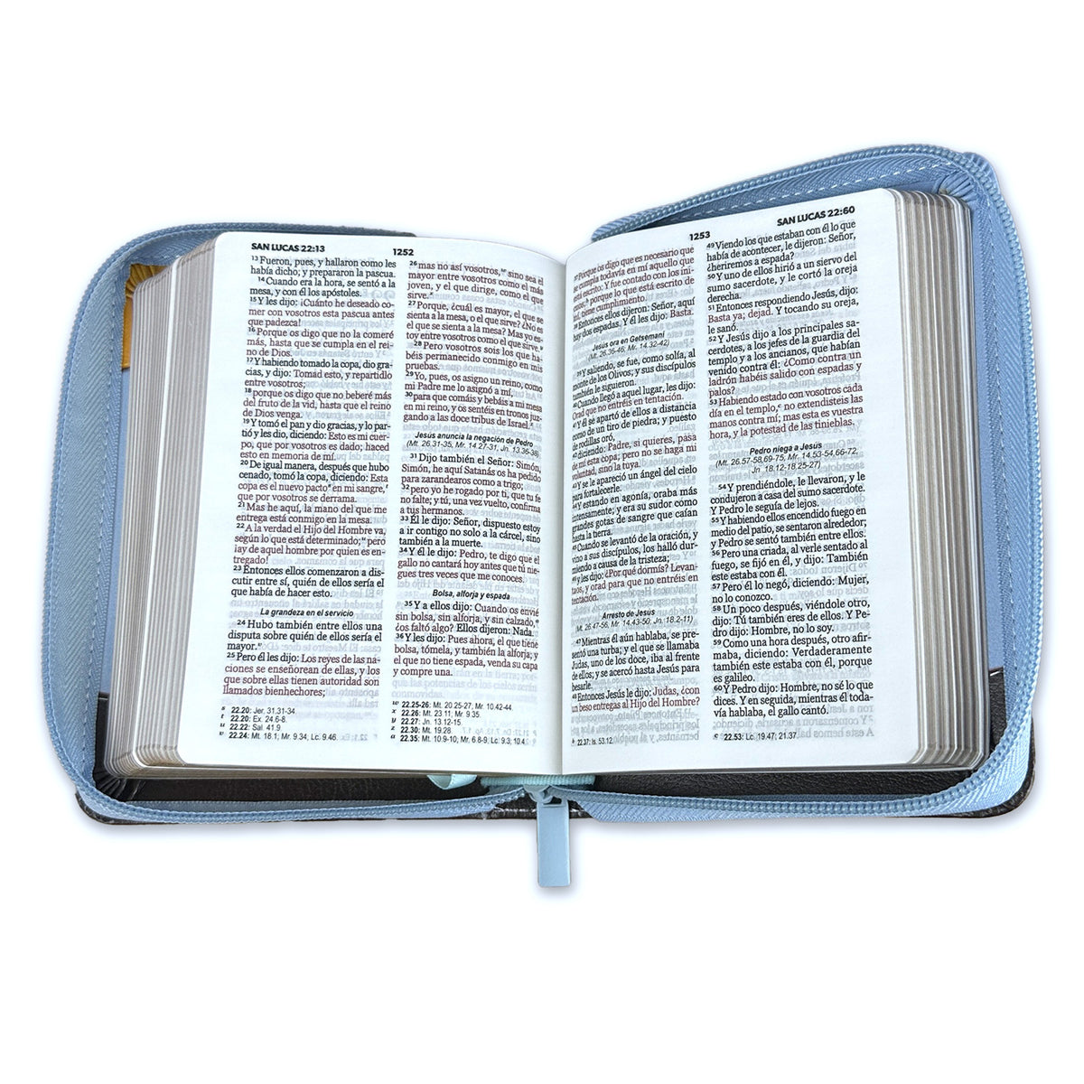 Biblia de Bolsillo con Cierre
